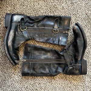 BED|STU distressed leather boots 9